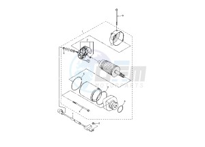 FZ1-S FAZER 1000 drawing STARTING MOTOR