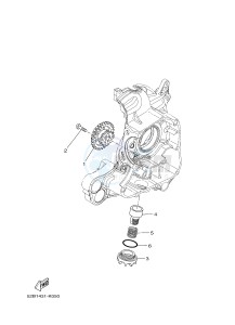 XC115S D'ELIGHT (2EP1 2EP3) drawing OIL PUMP