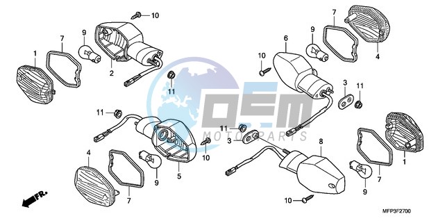 WINKER (CB1300/CB1300A)