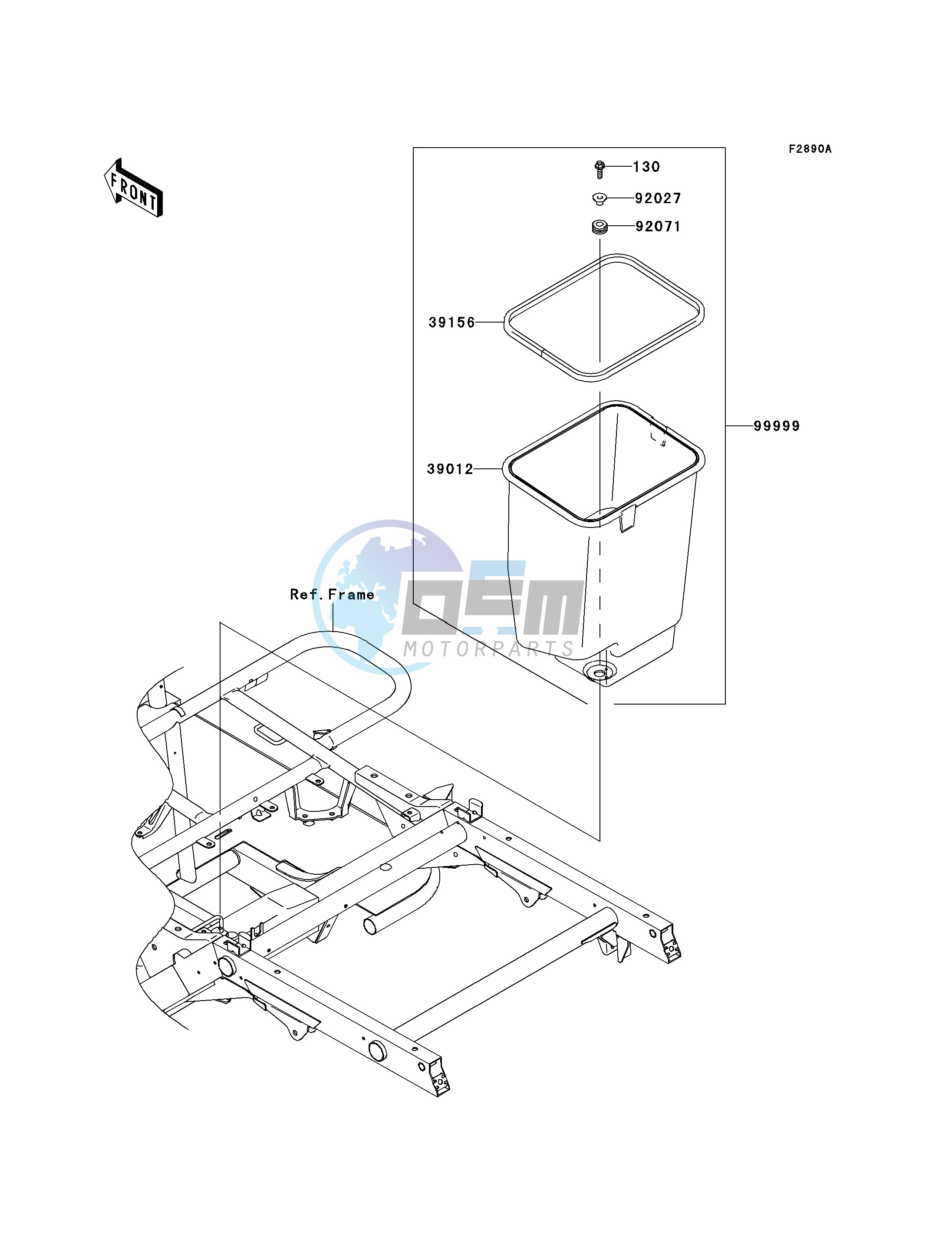 OPTIONAL PARTS-- FRAME- -