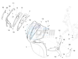 LIBERTY 50 (EMEA) drawing Front shield