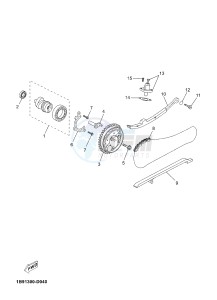 YPR125R XMAX 125 EVOLIS 125 (2DMF 2DMF) drawing CAMSHAFT & CHAIN