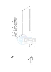 DF 4 drawing Shift Rod