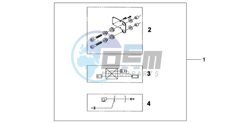 HEATED GRIP ATT. KIT