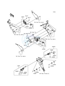 NINJA_ZX-6R ZX600REF FR GB XX (EU ME A(FRICA) drawing Turn Signals