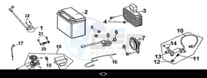 JOYRIDE 300 (LJ30W3-EU) (M3) drawing ELECTRIC PARTS