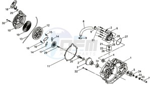 QUADRAIDER 600 DELUXE drawing COVER RIGHT