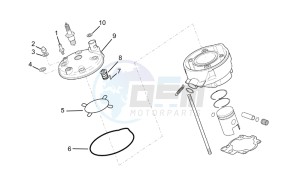 RX 50 drawing Cilinder head