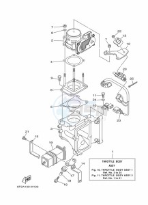 FL225BETX drawing THROTTLE-BODY