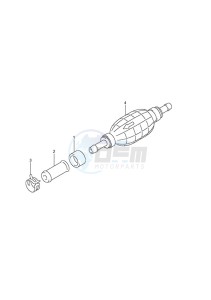 DF 150 drawing Fuel Hose