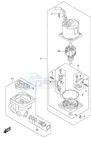 DF 150A drawing PTT Motor