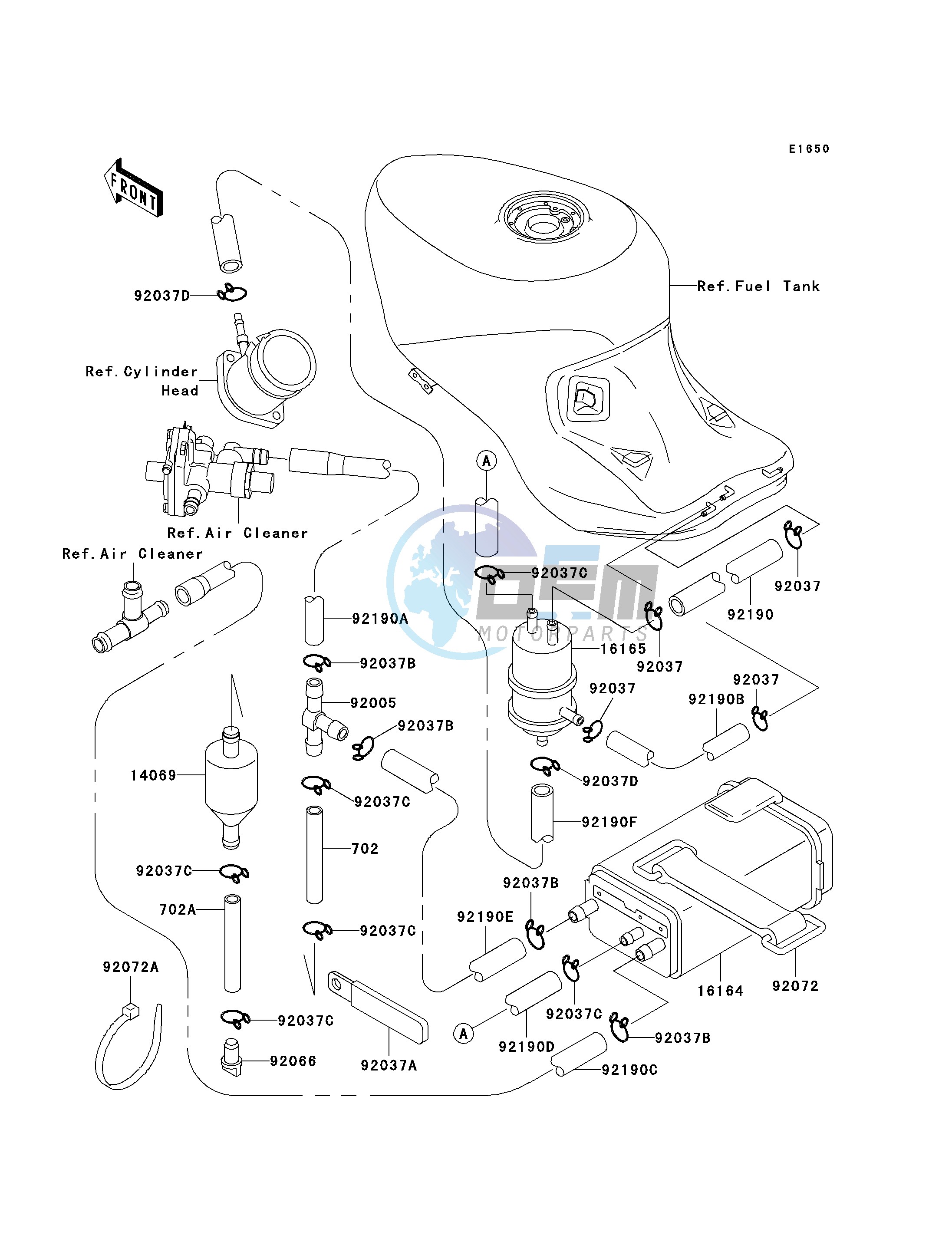 FUEL EVAPORATIVE SYSTEM