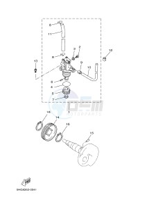 CW50N BOOSTER NAKED (2B7N 2B7N) drawing OIL PUMP