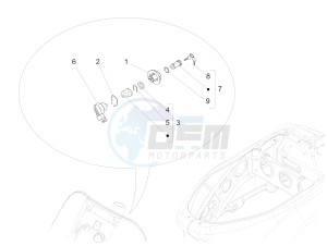 LT 150 4T 3V IE NOABS E3 (APAC) drawing Locks