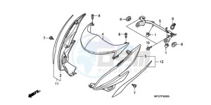 CB600F9 U / ABS ST drawing COWL