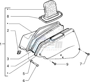 Sfera RST 80 drawing Air Cleaner