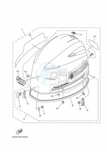 FT60GET drawing FAIRING-UPPER