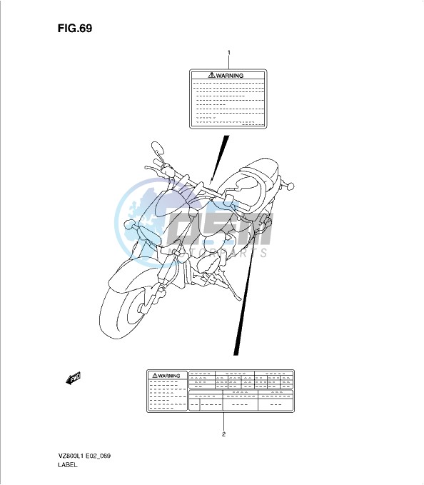 LABEL (VZ800L1 E2)