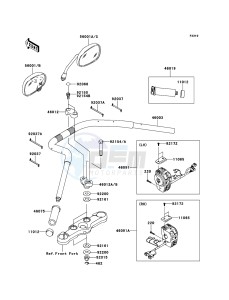 VN1700_VOYAGER_ABS VN1700B9F GB XX (EU ME A(FRICA) drawing Handlebar