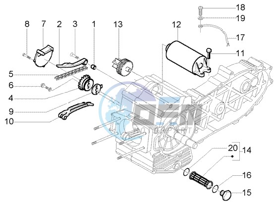 Oil Pump-Electric Starter