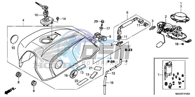 FUEL TANK/FUEL PUMP