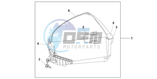 45L TOP BOX QUASAR SILVER