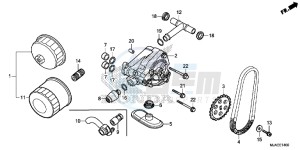 VT750C2SE Shadow - VT750C2S-E UK - (E) drawing OIL PUMP