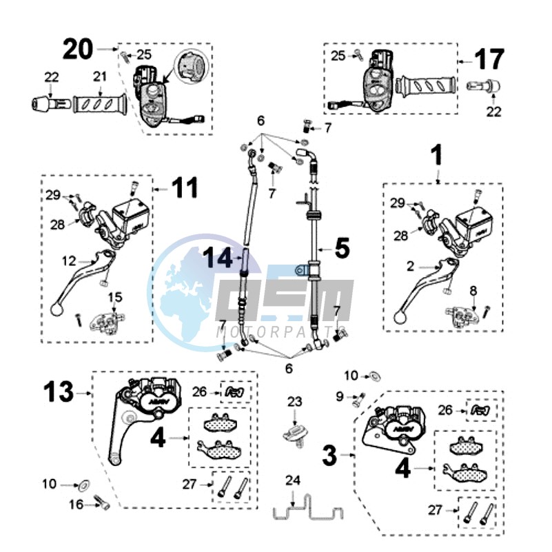 BRAKING SYSTEM NISSIN