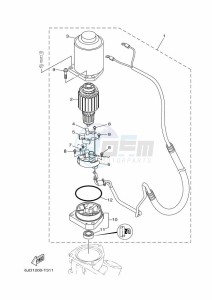 F250LET drawing TILT-SYSTEM-2