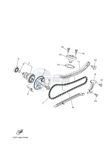 GPD125A GPD125-A NMAX125 (BV31 BV33) drawing CAMSHAFT & CHAIN