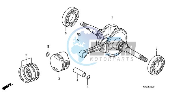 CRANKSHAFT/PISTON