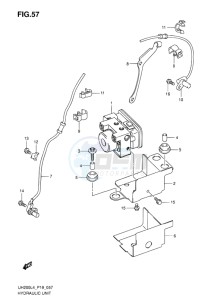 UH200 ABS BURGMAN EU drawing HYDRAULIC UNIT