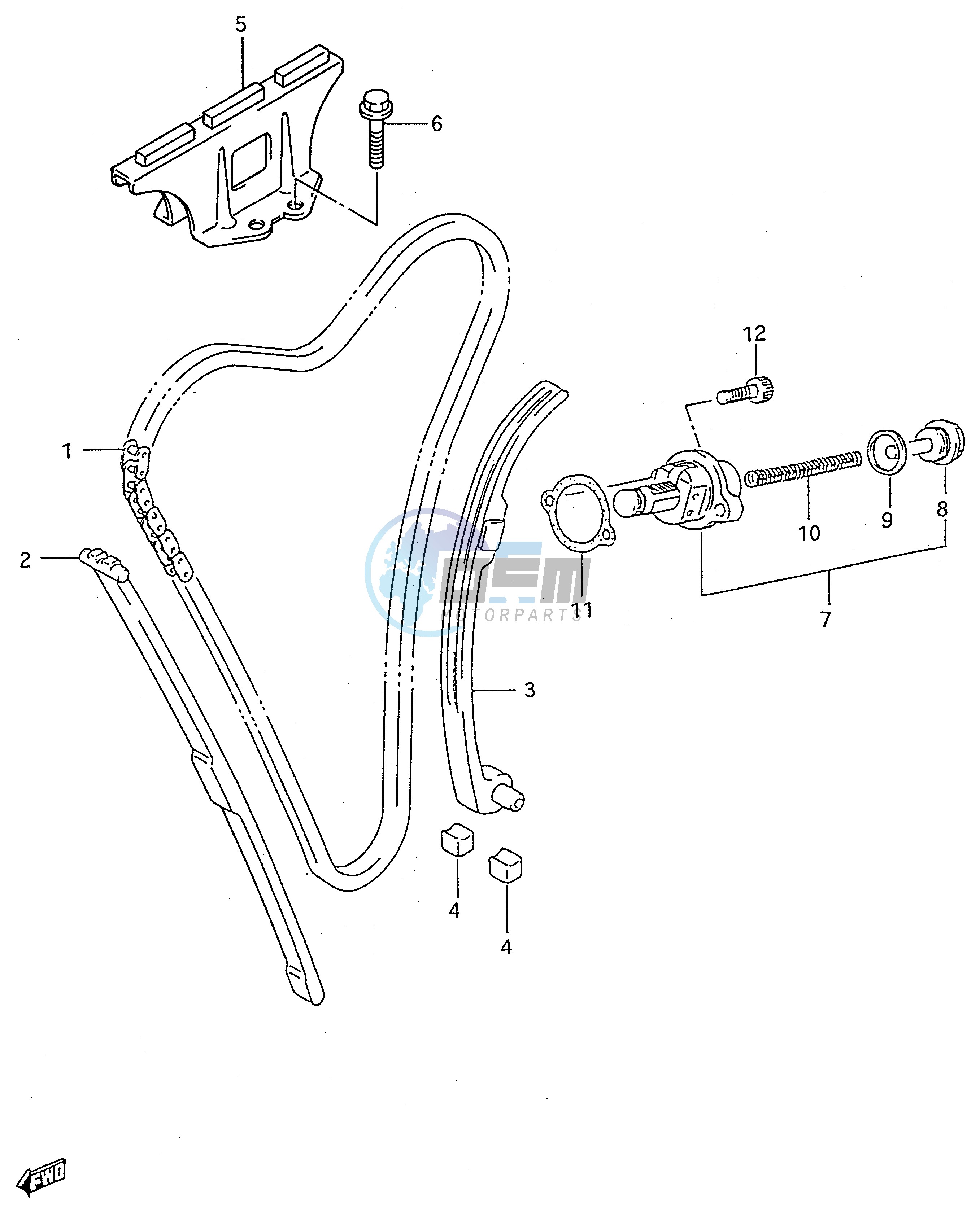 CAM CHAIN (MODEL T)