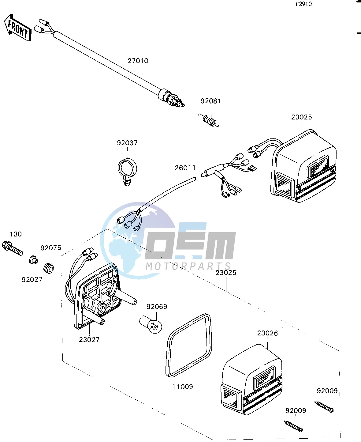 ACCESSORY-- TAIL LAMP- -