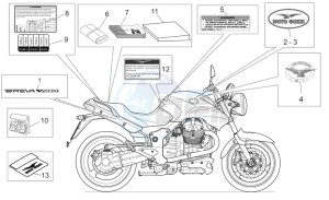 Breva V IE 850 drawing Plate set-decal-op.handbooks