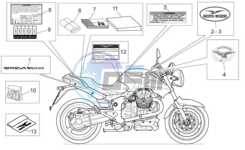 Plate set-decal-op.handbooks