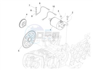 PRIMAVERA 150 4T 3V IGET ABS E4 (NAFTA) drawing Stater - Electric starter