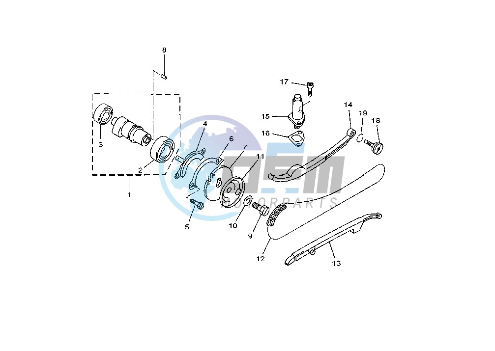 CAMSHAFT -CHAIN