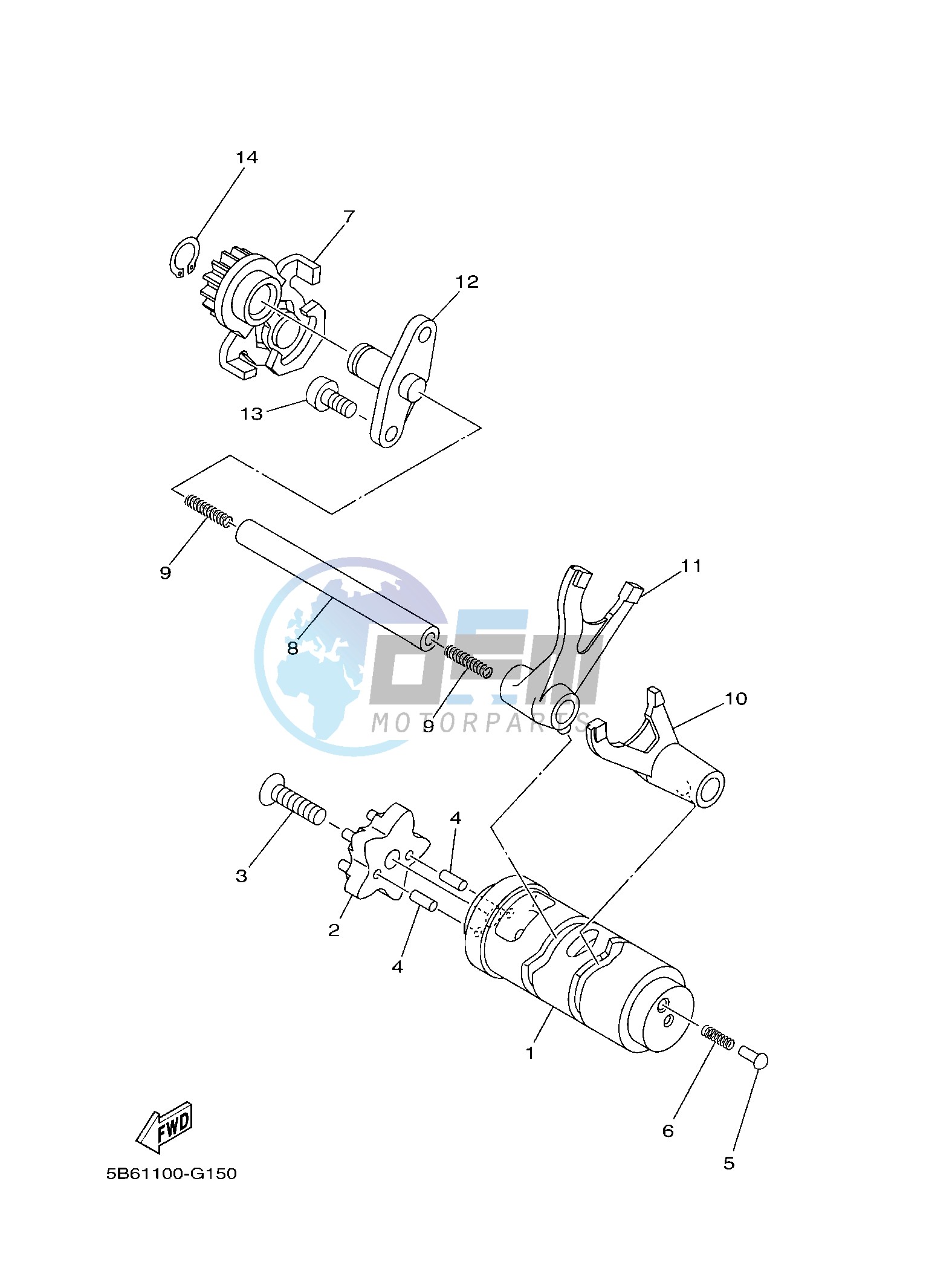 SHIFT CAM & FORK