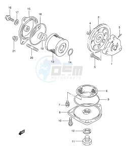 LT-F160 (P24) drawing OIL PUMP - FUEL PUMP