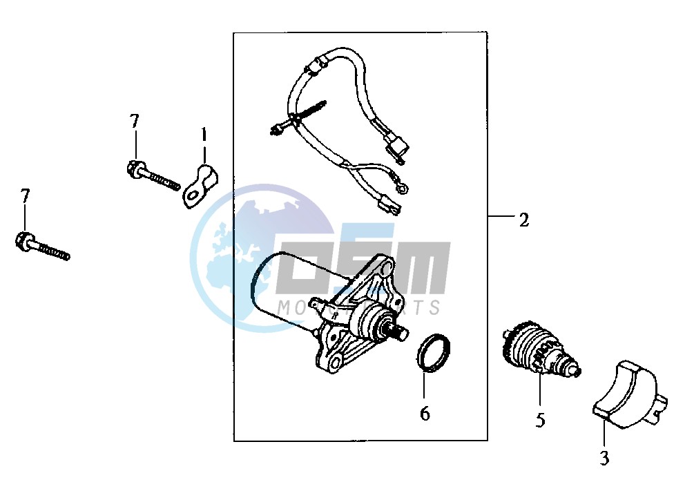 STARTING MOTOR