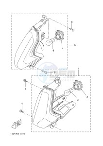 YP125R X-MAX125 X-MAX (2DME 2DME 2DME) drawing FLASHER LIGHT