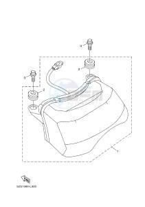 HW125 XENTER 125 (53B6) drawing TAILLIGHT