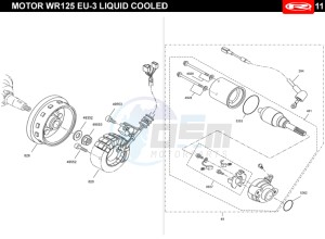 RS3-125-WHITE drawing IGNITION SYSTEM START UP