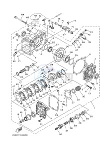 YXE700E YXE70WPXH WOLVERINE R-SPEC EPS (2MBD) drawing DRIVE SHAFT