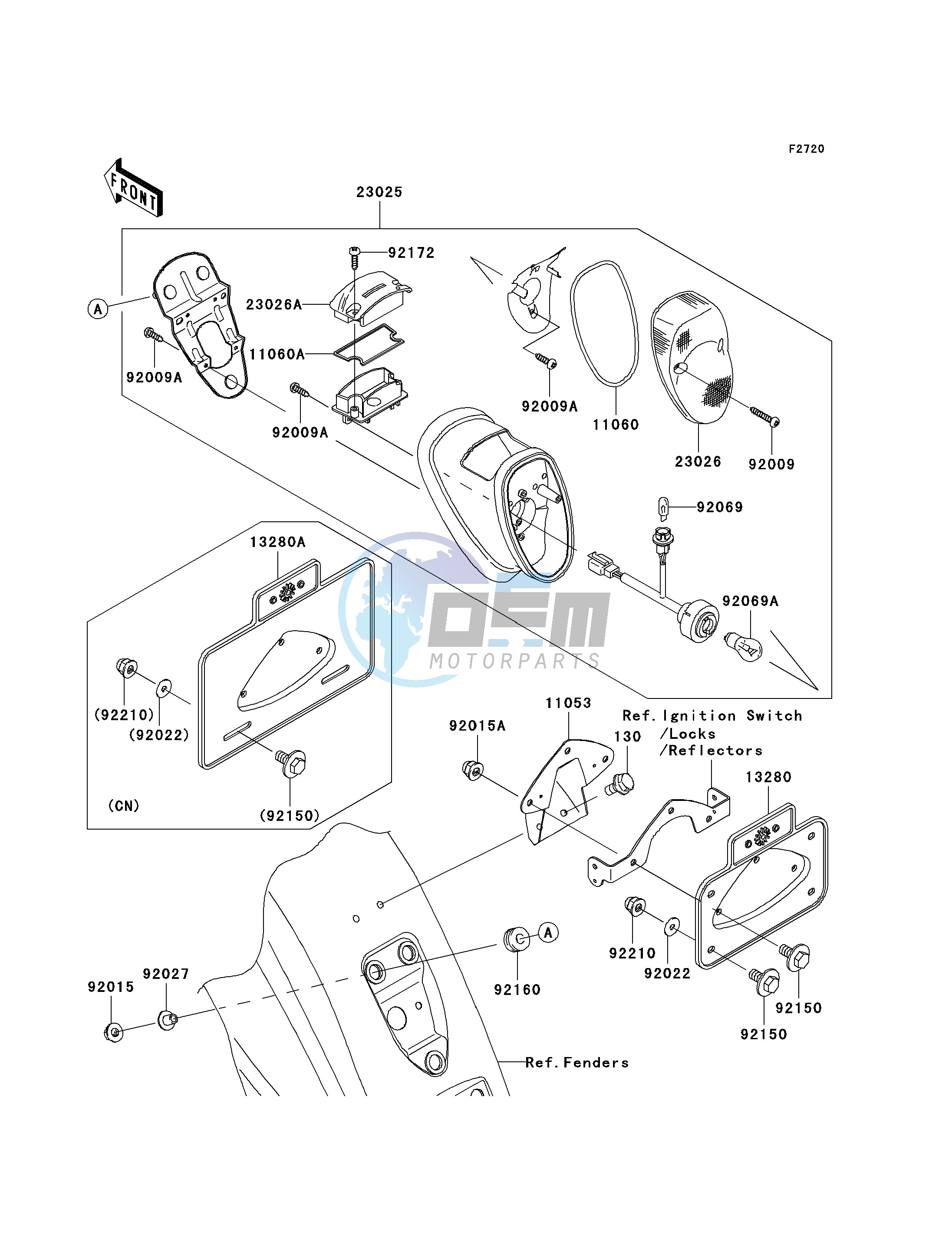 TAILLIGHT-- S- -