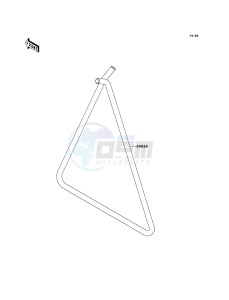 KX85 / KX85 II KX85-B5 EU drawing Stand(s)