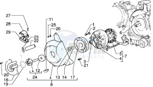 DNA 180 drawing Flywheel magneto