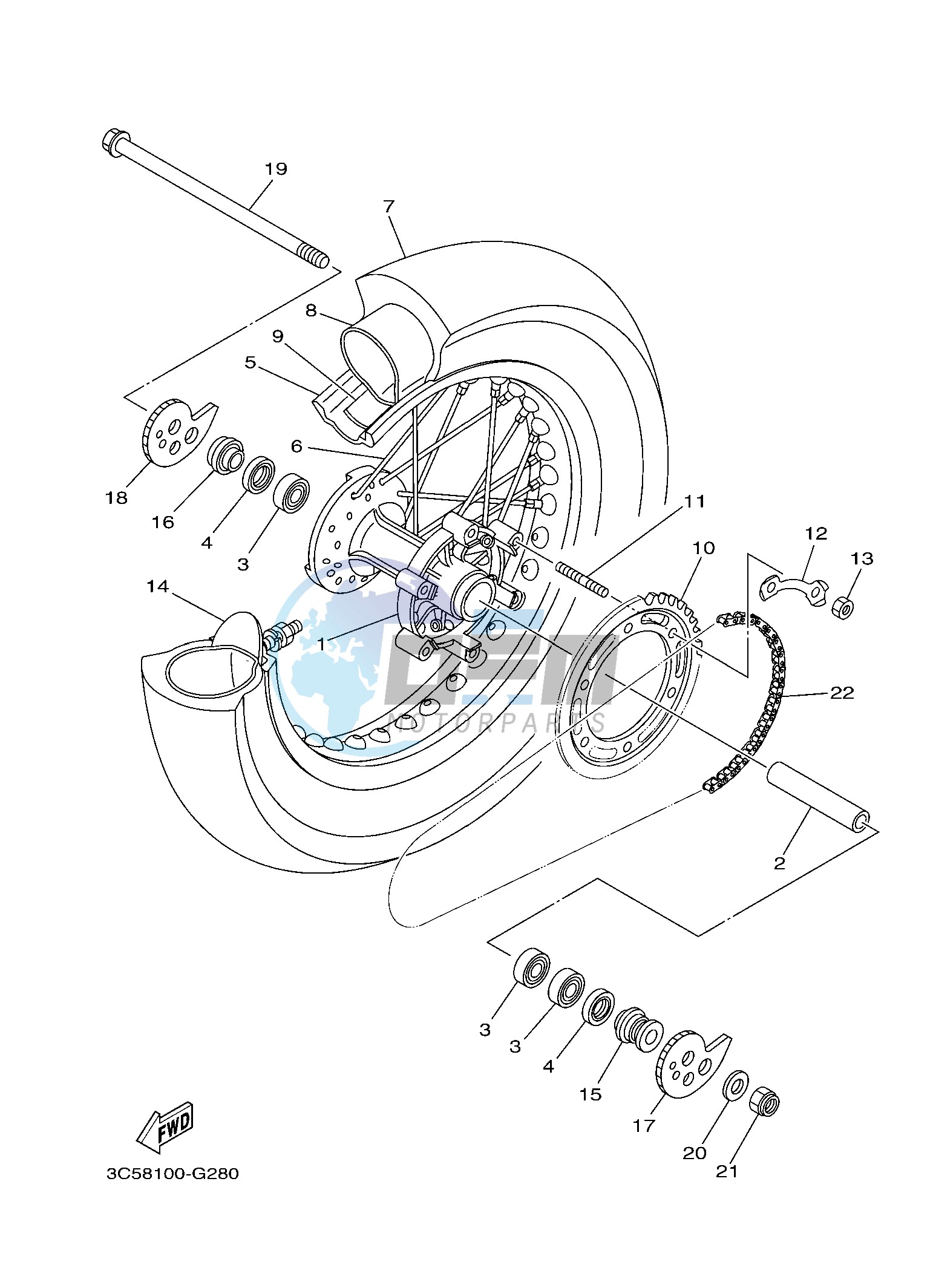 REAR WHEEL