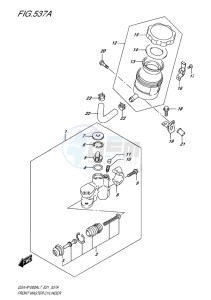 GSX-R1000 EU drawing FRONT MASTER CYLINDER